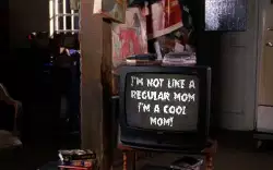 I'm not like a regular mom I'm a cool mom! meme