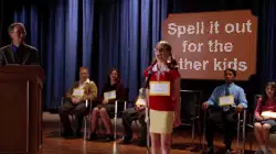 Spell it out for the other kids meme