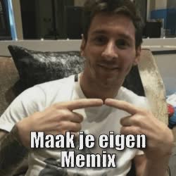 Messi Connects Index Fingers 