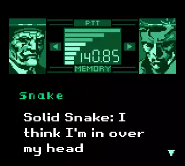 Solid Snake: I think I'm in over my head meme