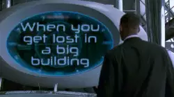 When you get lost in a big building meme