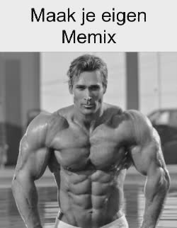 Mike O'Hearn Smiles And Flexes Muscles