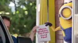 Minion Mayhem: The Fast Food Feud meme