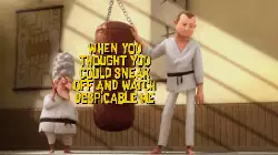 When you thought you could sneak off and watch Despicable Me meme