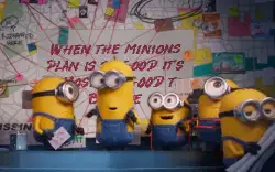 When the minions plan is so good it's almost too good to be true meme