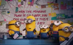 When the minions plan is so good, you can almost see them high-fiving each other meme