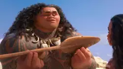 Maui: Let your curly hair down and let's get going! meme