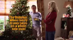 The Dunphys: When family drama takes on a whole new level meme