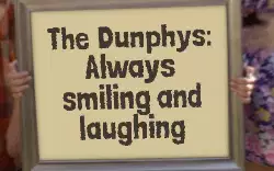 The Dunphys: Always smiling and laughing meme
