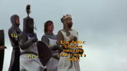 King Arthur: When you realize you have to carry a shield meme