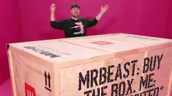 MrBeast: Buy the box. Me: *looks excited* meme