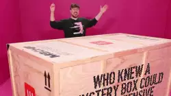 Who knew a mystery box could be so expensive meme