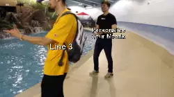 Mr. Beast Pushes Friend Into Pool 