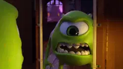 Mike Wazowski in the mirror: "This isn't how it was supposed to be!" meme