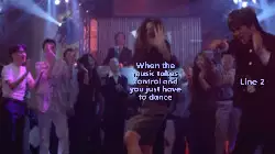 When the music takes control and you just have to dance meme