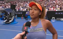 Just another day at the Australian Open for Naomi Osaka meme
