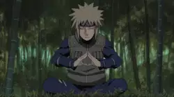 Naruto Meditates In Forest 