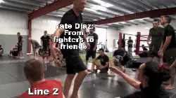 Nate Diaz: From fighters to friends meme
