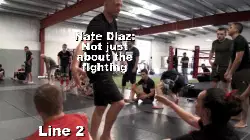 Nate Diaz: Not just about the fighting meme