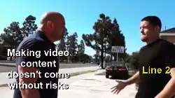 Making video content doesn't come without risks meme