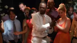 When Winston Bishop from New Girl hits the dance floor meme