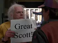 Great Scott! meme