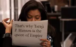 That's why Taraji P. Henson is the queen of Empire meme