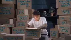 Neymar's Box Opening Adventure meme