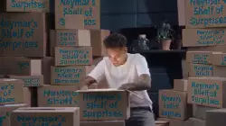 Neymar's Shelf of Surprises meme