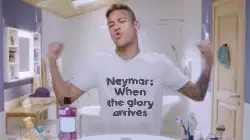 Neymar: When the glory arrives meme
