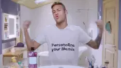 Neymar Major Flex In Mirror 