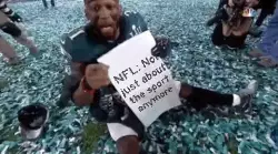 NFL: Not just about the sport anymore meme