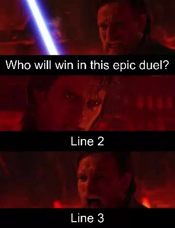 Who will win in this epic duel? meme