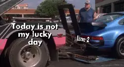 Today is not my lucky day meme