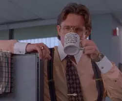 When your boss is talking but all you can think about is coffee meme
