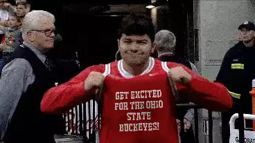 Get excited for the Ohio State Buckeyes! meme