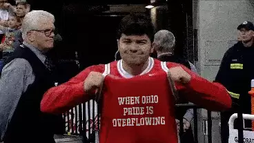 When Ohio pride is overflowing meme