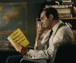 OSS 117: Reading for clues in the Cairo Files meme