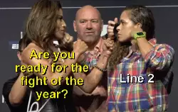 Are you ready for the fight of the year? meme
