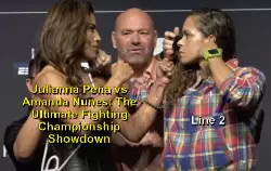 Julianna Peña vs Amanda Nunes: The Ultimate Fighting Championship Showdown meme