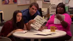 Just another day in the Parks and Recreation office meme