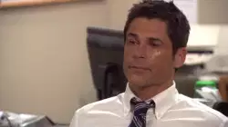 When Chris Traeger has a moment of sadness meme