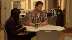 Andy Dwyer Spitting Out Soda 