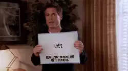 Rob Lowe: When life gets serious meme