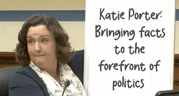 Katie Porter: Bringing facts to the forefront of politics meme
