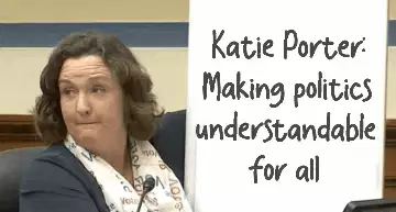 Katie Porter: Making politics understandable for all meme