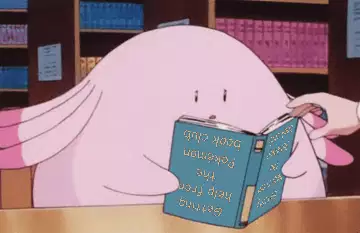Getting help from the Pokémon book club meme