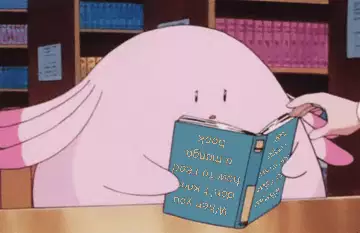 When you don't know how to read a manga book meme