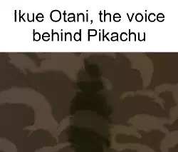 Ikue Otani, the voice behind Pikachu meme