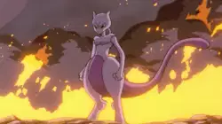 Mewtwo: When you mess with the best, you get the flames meme